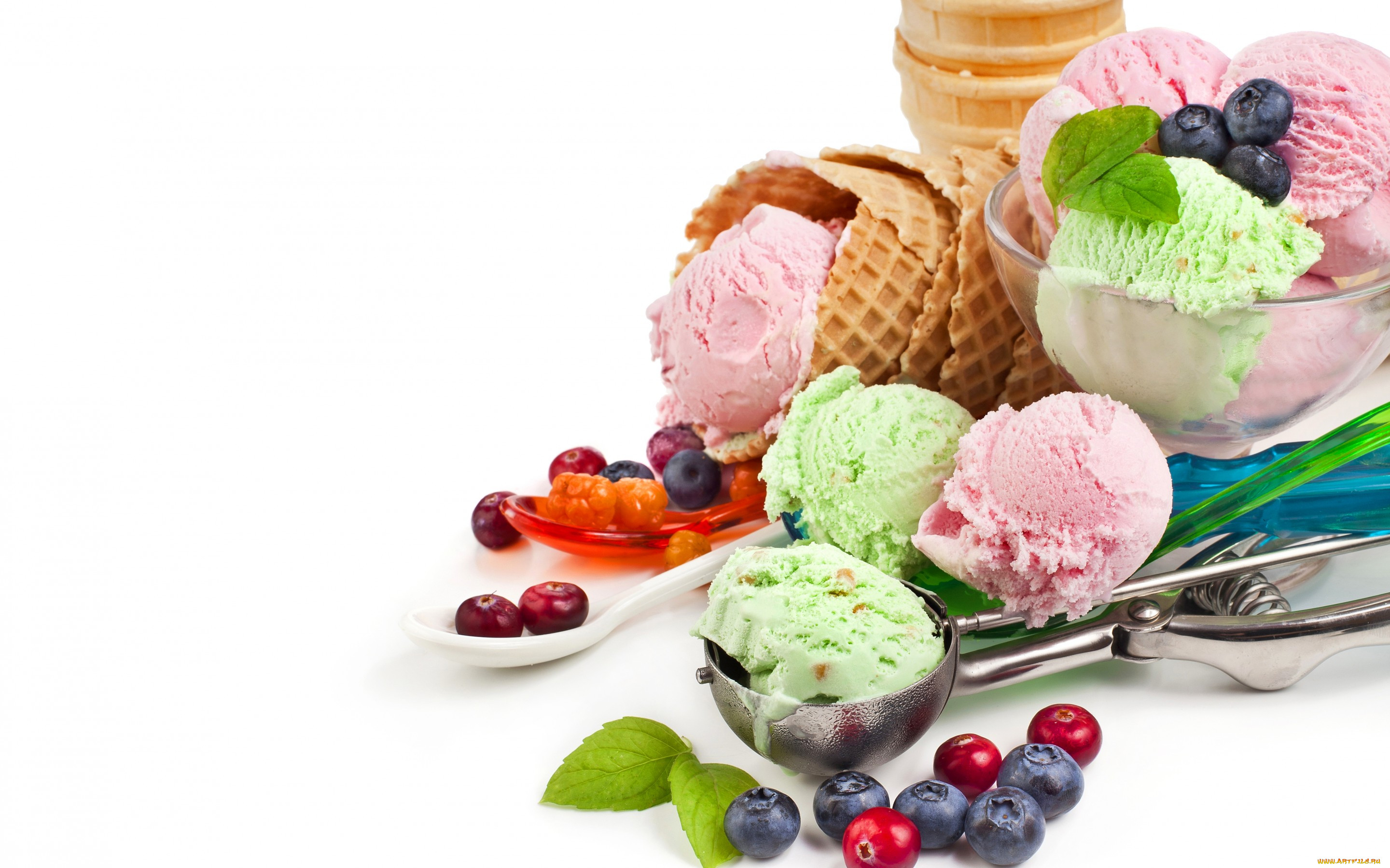 , ,  , dessert, ice, cream, blueberry, , , , , 